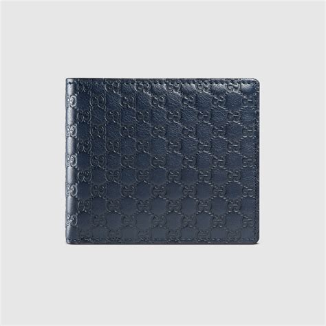 gucci bi fold checkbook wallet|Gucci bifold wallet microguccissima.